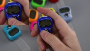 TASBIH DIGITAL MINI Alat Hitung Elektronik plus mika Finger Tally Counter Mini Jari Penghitung