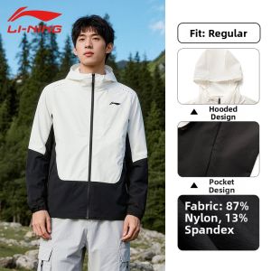 Li-Ning | UV Protection Lightweight Cool Comfortable Mens Running Jacket