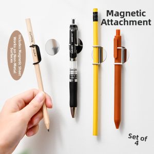 RNOCADA | Magnetic Movable Whiteboard Pen and Stylus Holder Wall Mount Pen Clip