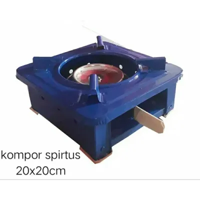 Kompor Spirtus Kotak 20x20CM Bahan Bakar Minyak Spirtus