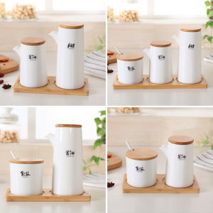 Creative Ceramic Condiment Container