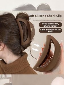 NING ZHOU | Safe and Comfortable Large Soft Silicone Hair Clip