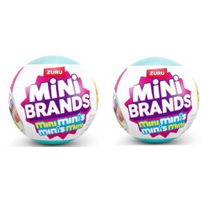 Zuru Mini Brands Fridge Blind Box: 5 Mystery Toys! Miniature Grocery Collectibles for Dollhouse & Kids Play. my melody a