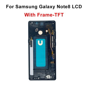 TFT For Samsung Note8 N950F N950U N950W LCD Display Touch Screen Digitizer Assembly For Samsung Note 8 Display Screen With Frame