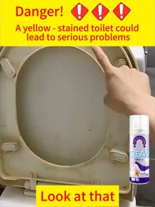 ✨24 hours delivery✨ Powerful toilet foam cleaner toilet bubble cleaner bathroom foam cleaner toilet clean bowl cleaner Pencuci Tandas pembersih mangkuk tandas 99.9% Anti Bacterial No scrubbing required 450ML 马桶清洁神器