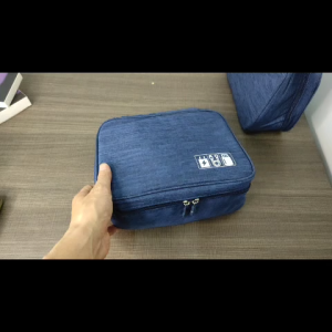 TRAVEL POUCH ORGANIZER CABLE GADGET BAG TAS KABEL CHARGER USB