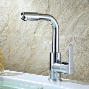 Adjustable Pressure Swivel Anti-Splash Water Mixer Faucet