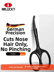 IMLUCKY | Safe Rounded Tip Mens Nose and Beard Trimmer