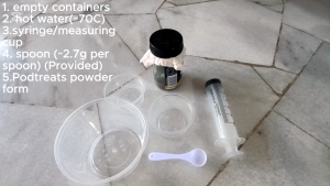 [IJUZWANISO] PODTREATS [ISOPOD FOOD] Special Concentrated Isopod Food for Colour Enhancing