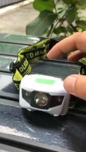 Senter Kepala LED Headlamp Mitsuyama MS-334 1LED Super Terang MURAH BERKUALITAS MENGGUNAKAN BATERAI