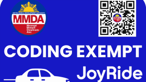 Joy Ride Car Magnetic Sticker 2PCS | Custom Car Vehicle Sticker & Decal TNVS LTFRB MMDA CODING EXEMPT
