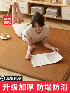 Thickened Ice Vine Mat Cooling Bedding Summer 2025 New Tatami Style for Bedroom Sleeping on Floor Mat Traditional Chinese Style