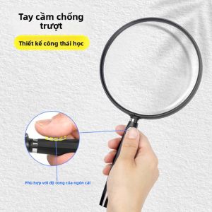 MONLEYTA | Kính Lúp Cầm Tay Độ Phóng Đại Cao 30x