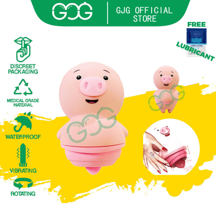 GJG Cute Pig Vibrator Female Adult Sex Toy | Lazada PH