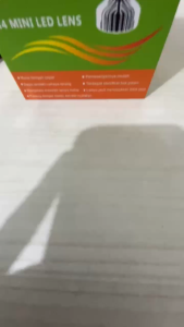 Lampu Mini Projector LED H4 Cut Off Kipas Pendingin Light Maker Super Bright 50 Watt