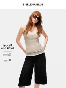 BEIQIANI | Layered U-Neck Two-Piece Vest