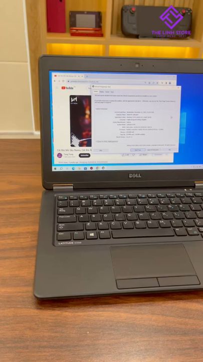 Laptop Dell Latitude E7250 màn 12.5 - Core i7 5600u 8G 256G SSD