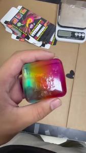 NeeDoh | NeeDoh Rainbow Cube Squishy Fidget Toy CubeStress Relief and Fingertip Release Toy Sensory Stress Reliever Fidget Tool