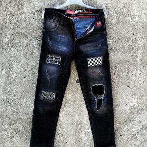 celana jeans panjang pria sobek sobek rucas distro/celana ripped pria
