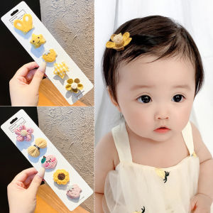 Infant Not Hurt Hair Fetal Hair Clip Hair Accessories Baby Barrettes Baby Hairpin Clip Kids Baby Girl Hairclip Headdress