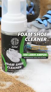 Pembersih Sepatu Tanpa Bilas Foam Shoe Cleaner dari SanGreat 100 ml