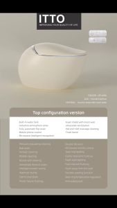 ITTO IT-168 Smart Intelligent One-Piece Toilet Bowl S-TRAP 250mm WAH LEE STORE