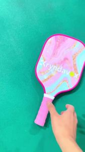 Vợt pickleball carbon Kryndavox tăng ma sát kiểm soát bóng tốt độ bền cao hạn chế rung thiết kế vượt trội