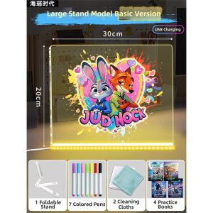 Hai Yao Era | Glowing Write-erase Acrylic Fluorescent Board