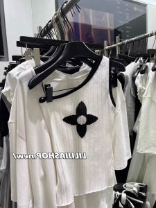 chaqi | Color Blocking One Shoulder Slimming Sleeveless Knit Top