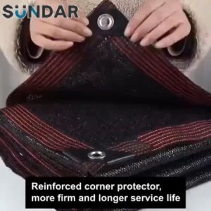SUNDAR Sunshade Net Greenhouse Cover Anti-UV 90% Outdoor Garden Sunscreen Shade Cloth Car Roof Garden Patio Pool Awnings