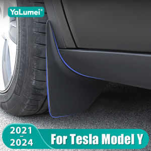 For Tesla Model Y 2021 2022 2023 2024 2025 Car Mud Flaps Front Rear Wheels Mudguards Fender Accessories