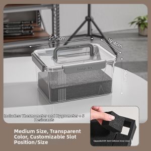 HUAYASEN | Moisture-proof Dry Storage Box For Camera Lenses And Electronic Components