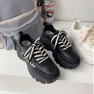 JBI-0276 GRATIS BOX Sepatu Sports Wanita Casual Sneakers Korean Style Shoes