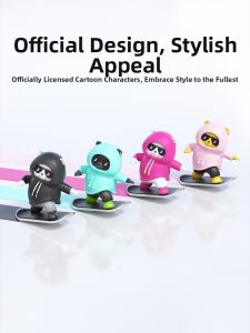 wasshope | Sliding Cartoon Bear Decorative Figurine