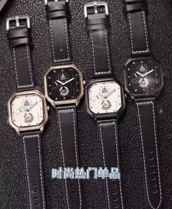 แฟชั่นผู้ชาย สีลูกกวาด นักเรียน นาฬิกาข้อมือสำหรับผู้ชายแถมถ่านเพิ่ม1เม็ด✅พร้อมส่งในไทย 🇹🇭นาฬิกาข้อมืออะนาล็อก สายหนัง