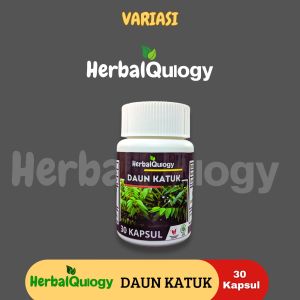 HerbalQulogy - DAUN KATUK Isi 60 & 100 Kapsul Murni alami 100% Original 30 kapsul daun katuk