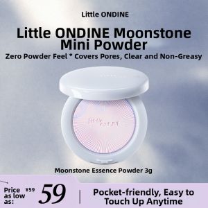 LITTLE ONDINE | Oil-Control Long-Lasting Touch-Up Two-in-One Pressed Powder 3g