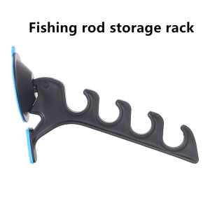 ตกปลา Rod Storage Bracket รถติดตั้งถ้วยดูดตกปลา Rod ตําแหน่ง Rack อุปกรณ์ตกปลาตกปลา Rod Storage อุปกรณ์
