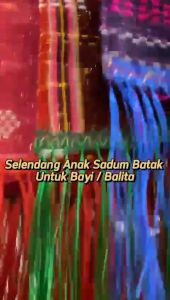 Selendang Anak Sadum Batak untuk Bayi atau Balita / Selendang Ulos Batak / P N