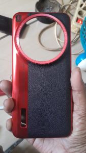 Hardcase Anti Fail Ring Red Metalic Xiaomi 14 Ultra Kualitas premium Like phoneshell Melindungi Lingkaran Kamera