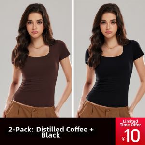COSLEAF | Regular Fit Short Sleeve Slimming Quick-Dry Training T-Shirt
