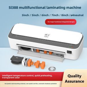 Laminating MachineSL388Intelligent TemperatureControl with Rapid Preheating6IN1Multifunctional Photo and Document Laminator