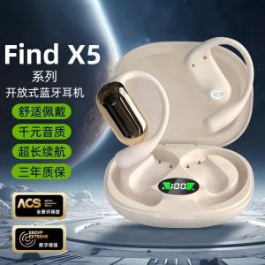 Long-Lasting Bluetooth Earphones for Oppo Find X5 pro Mobile Phone Wireless Touch Control Neckband Style Noise Reduction Bass