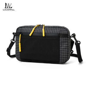 LouisWill Hiking Small Bag Outdoor Detachable Sling Crossbody Bag Water Bottle Phone Holder With Removable Shoulder Strap For Hiking Camping Travel