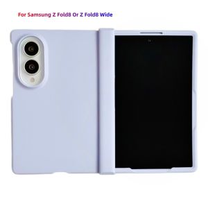 Luxury Fully Wrapped Hinge Protective Skin Feel Phone Case For Samsung Galaxy Z Fold 8 Ultra Wide Z Fold7 6 5 4 3 Matte Cover