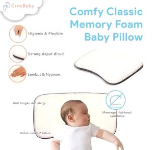 BANTAL BAYI MEMORY FOAM/ BANTAL BAYI USIA 0-24 BULAN / BANTAL BAYI ANTI PEYANG - BANTAL khusus bayi