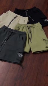 Celana Cargo Pendek Pria Santai Boardshort Distro Wanita Short Pants Katun Fleece Santai Style Korean Brand New Star Co Distro Bandung Bisa Cod