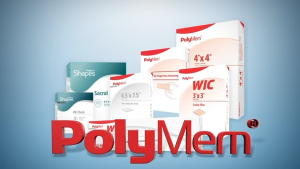 PolyMem WIC Silver แผ่นดูดซับแผล แผลกดทับ แผ่นแปะแผล โพลิเมม วิก ซิลเวอร์ ขนาด 8x8 cm แบบชิ้น