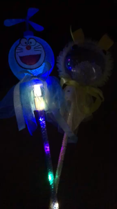 Fairy Wand Child Shine Bobo Handheld Stick LED Flashing Ball new one