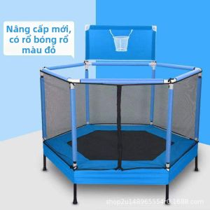 Keluojing | Bàn Nhảy Tập Thể Dục Ngoài Trời có Mạng Bảo Vệ
